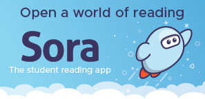 Open a world of reading. Sora, the student reading app. 
